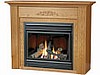 FLAT WALL OAK ELEGANT MANTEL CABINET
