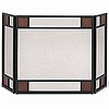 THREE PANEL w BRONZE GLASS