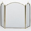 SOLID BRASS 3 PANEL ARCHED