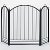 SATIN NICKEL/BLACK 3 PANEL