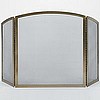 POLISHED IRON 3 FOLD ARCH