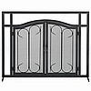 BLACK FRAME w ARCHED DOORS