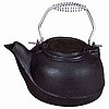 BLACK CAST IRON KETTLE STEAMER