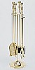 POLISHED BRASS w CROSS BASE