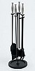 SATIN NICKEL w BLACK BASE