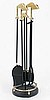 GOLF CLUBS w ROUND BASE