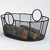 WOVEN WIRE BASKET